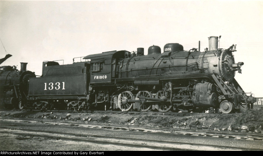 SLSF 2-8-0 #1331 - St Louis-San Francisco (Frisco)